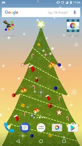 Christmas Tree Live Wallpaper screenshot 0