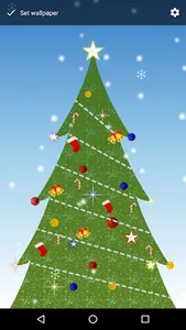 Christmas Tree Live Wallpaper screenshot 1