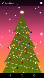 Christmas Tree Live Wallpaper screenshot 2