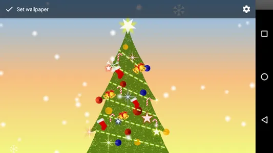 Christmas Tree Live Wallpaper screenshot 7