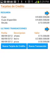 Credit Card Manager screenshot 0