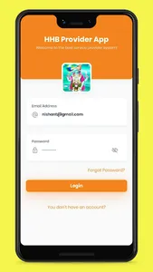 HHB provider App screenshot 0