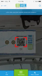 OSEM PARÇA TAKİP SİSTEMİ screenshot 1