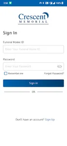 Crescent Memorial Print App screenshot 0
