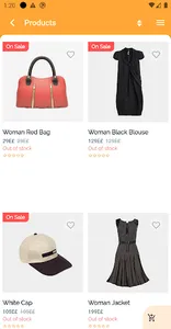 Crete eStore screenshot 1