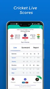 Cricfeverr Fast Live Line screenshot 4