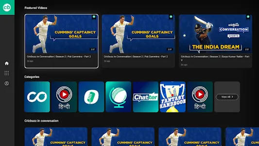 Cricbuzz for Android TV screenshot 6