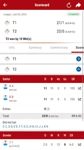 Bahrain Cricket screenshot 2