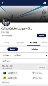 Cricket League-CCL screenshot 1