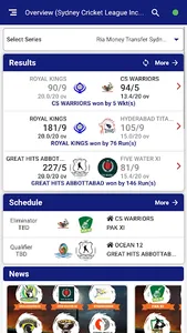 Sydney Cricket League screenshot 2