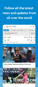 Cricclubs Mobile screenshot 2