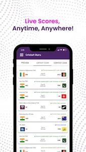CricGuru: Cricket Live & Score screenshot 1