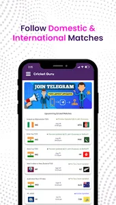 CricGuru: Cricket Live & Score screenshot 2