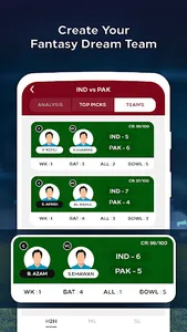 Dream Team - Cricket 11 Live screenshot 2