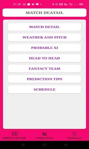 Cricket Forecast PRO screenshot 2