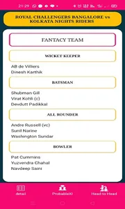 Cricket Forecast PRO screenshot 6