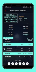 Cricket Live Line Guruji- Fast screenshot 1