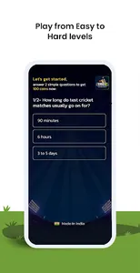 CricQ - Cricket Quiz screenshot 7