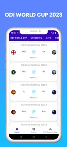 Odi World Cup 2023 Schedule screenshot 0