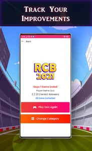 RCB 2021 Mini games - Player N screenshot 2
