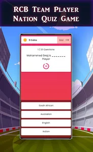 RCB 2021 Mini games - Player N screenshot 4