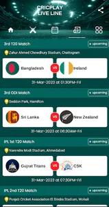 CricPlay - Cricket live Line screenshot 2
