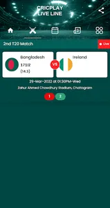 CricPlay - Cricket live Line screenshot 3