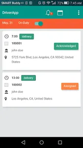 Crinoid Driver App screenshot 3