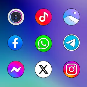 MIUl Circle - Icon Pack screenshot 2