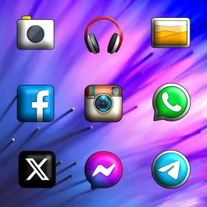 Sense 3D - Icon Pack screenshot 2