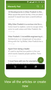 Mavenfy Pad screenshot 1