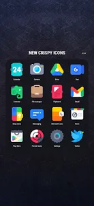 Crispy Icon Pack screenshot 0