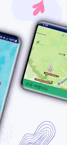 강릉여행지도 - 강릉버스 여행코스 커플여행지도 국내여행 screenshot 1