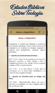 Estudos Bíblicos Teologia screenshot 6