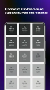 RAL Colors Catalogue screenshot 2