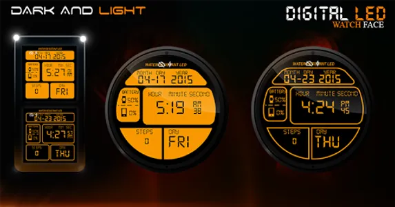 Digital LED Watch Face screenshot 15