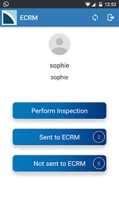 ECRM Mobile App screenshot 0