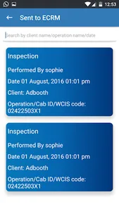 ECRM Mobile App screenshot 2