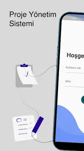 Proje Yönetim Sistemi screenshot 0