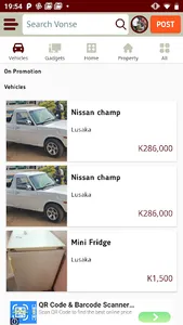 Vonse - Buy and Sell in Zambia screenshot 2