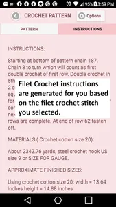 Filet Crochet Pattern Creator screenshot 7