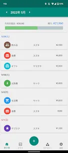 家計簿ウィズ screenshot 0