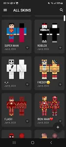 HD Skins for Minecraft 128x128 screenshot 1