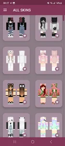 Girls Skins for Minecraft PE screenshot 14