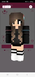 Girls Skins for Minecraft PE screenshot 2