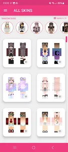 Girls Skins for Minecraft PE screenshot 5