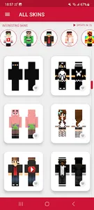 Popular Skins for Minecraft screenshot 2