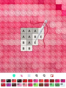 Color by Letter: Sewing game screenshot 13