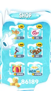 BLOCK PUZZLE DOWN : FROZEN WOR screenshot 11