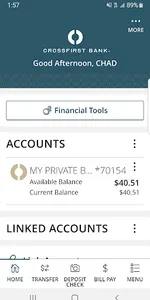 CrossFirst Bank Mobile screenshot 0